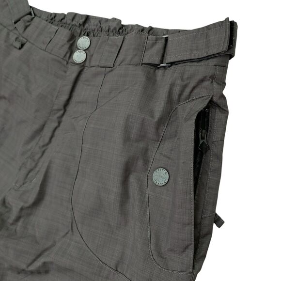Triple Nickel 555 Ski Snow Cargo Pants Mens XL Gray Insulated Snowboarding - Picture 3 of 13